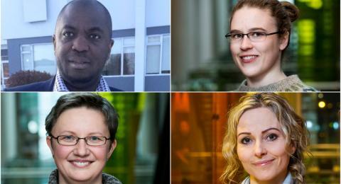 Styrkhafar eru Benjamin Aido, doktorsnemi í vísindamenntun og rannsóknum, Bjarnheiður Kristinsdóttir, doktorsnemi í stærðfræðimenntun, Renata Emilsson Pesková, doktorsnemi í fjölmenningar- og móðurmálsfræðum, og Sigrún Þorsteinsdóttir, doktorsnemi í heilsueflingu.