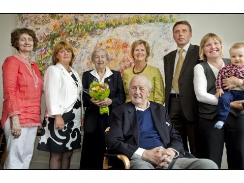 Brynhildur G. Flóvenz, Þórhildur Líndal, Margareta Scheving Thorsteinsson, Halldór S Guðmundsson, Vanda Sigurðardóttir og Bent Scheving Thorsteinsson
