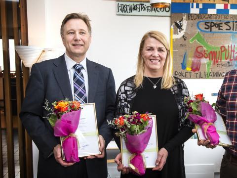 Michael Clausen, Sigurveig Þóra Sigurðardóttir og Tryggvi Helgason.