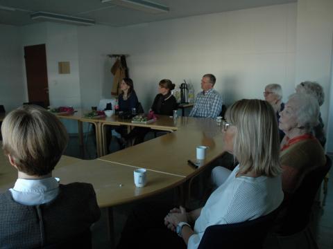 Frá úthlutun úr Rannsóknasjóði Ingibjargar R. Magnúsdóttur, sem fram fór í Eirbergi 8. október 2014.