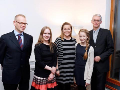 Fra úthlutun úr Minningarsjóði Þorvalds Finnbogasonar 2012
