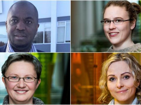 Styrkhafar eru Benjamin Aido, doktorsnemi í vísindamenntun og rannsóknum, Bjarnheiður Kristinsdóttir, doktorsnemi í stærðfræðimenntun, Renata Emilsson Pesková, doktorsnemi í fjölmenningar- og móðurmálsfræðum, og Sigrún Þorsteinsdóttir, doktorsnemi í heilsueflingu.