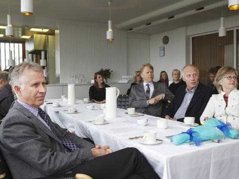 Frá úthlutun úr Verðlaunasjóði Óskars Þórðarsonar læknis, í Norræna húsinu 4. júní 2013.