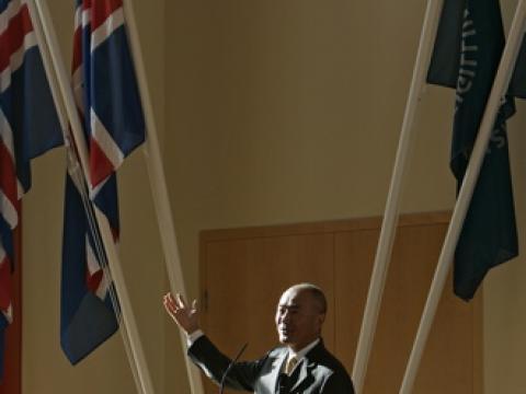 Toshizo „Tom“ Watanabe, stofnandi sjóðsins.