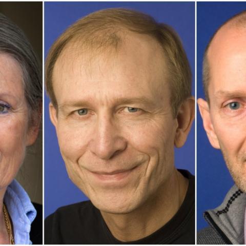 María Sigurðardóttir, Halldór Jónsson jr. og Rafn Benediktsson, samsett mynd.